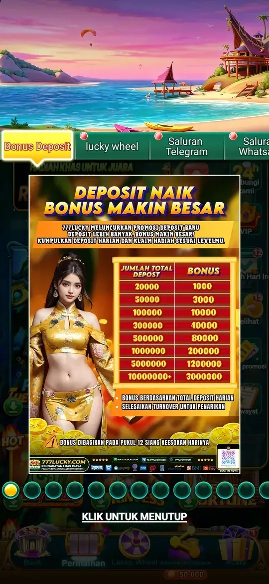 777 Lucky APK Screenshot 1 - Tampilan Utama